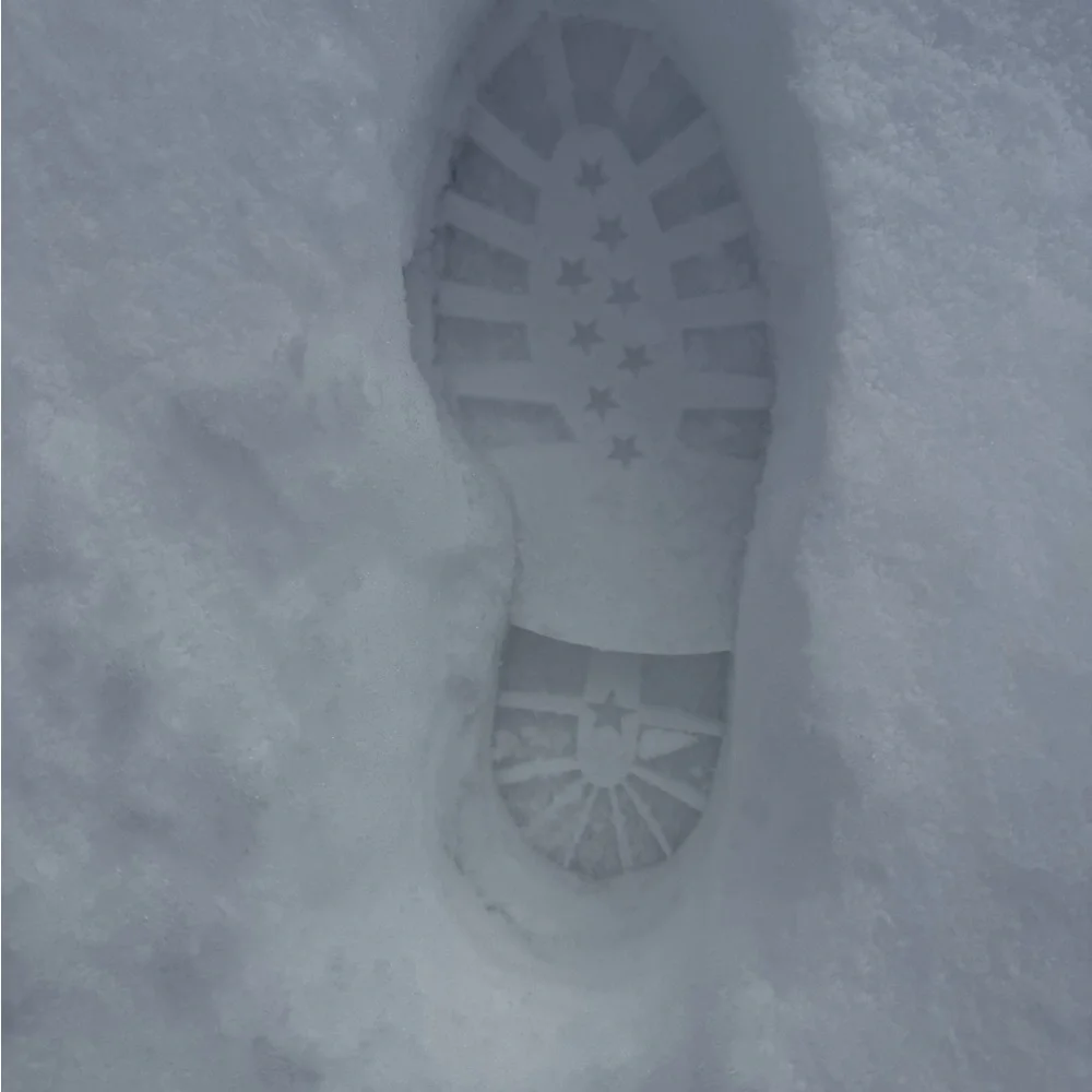 Waterproof Snow & Rain Boots – Star Footprint Soles – Women’s US 7 / EU 38